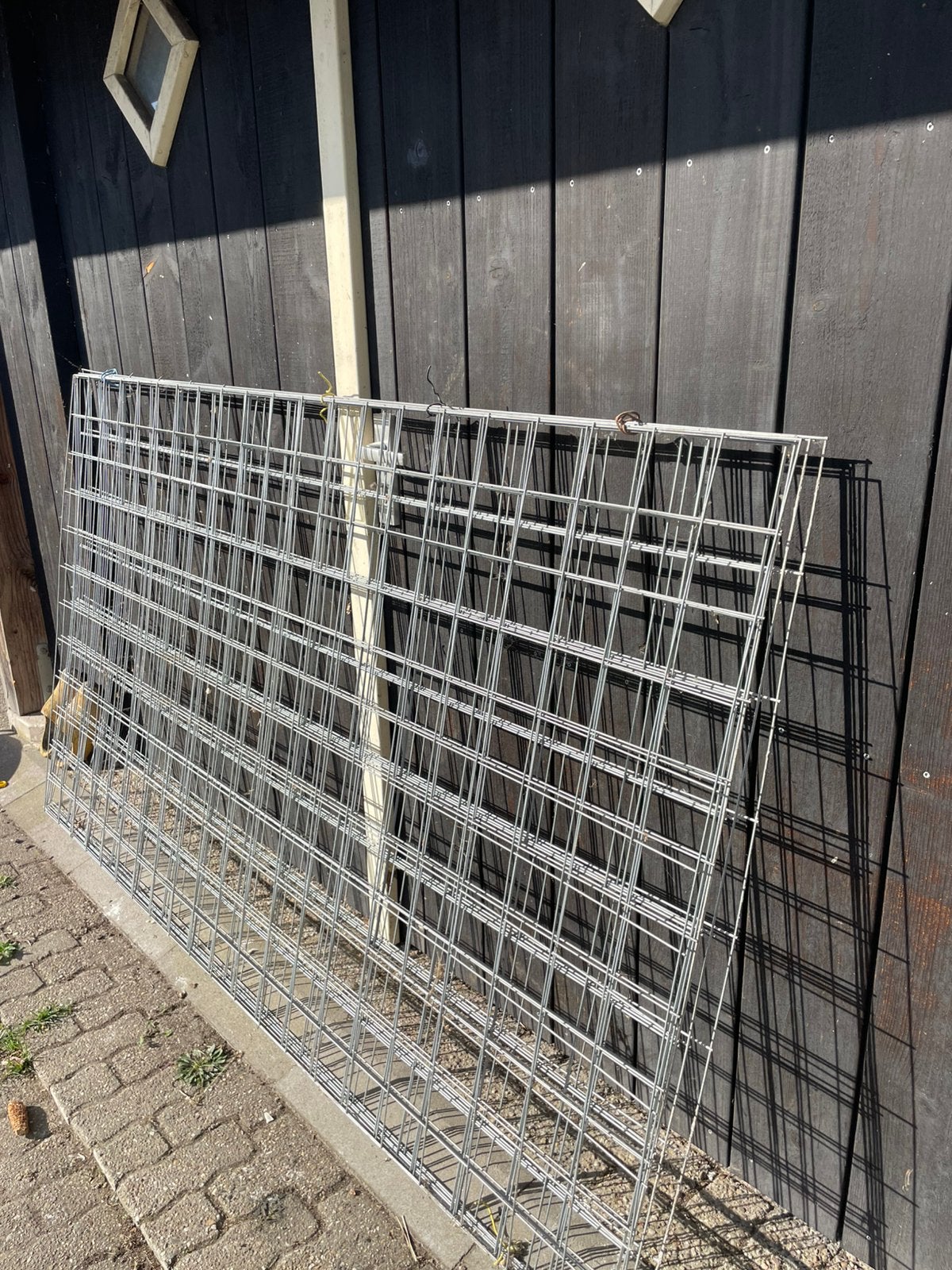JMV aardmat 1000x2000mm aantal: 8   Bouwstaalmat, Doe-het-zelf en Verbouw, Ophalen
