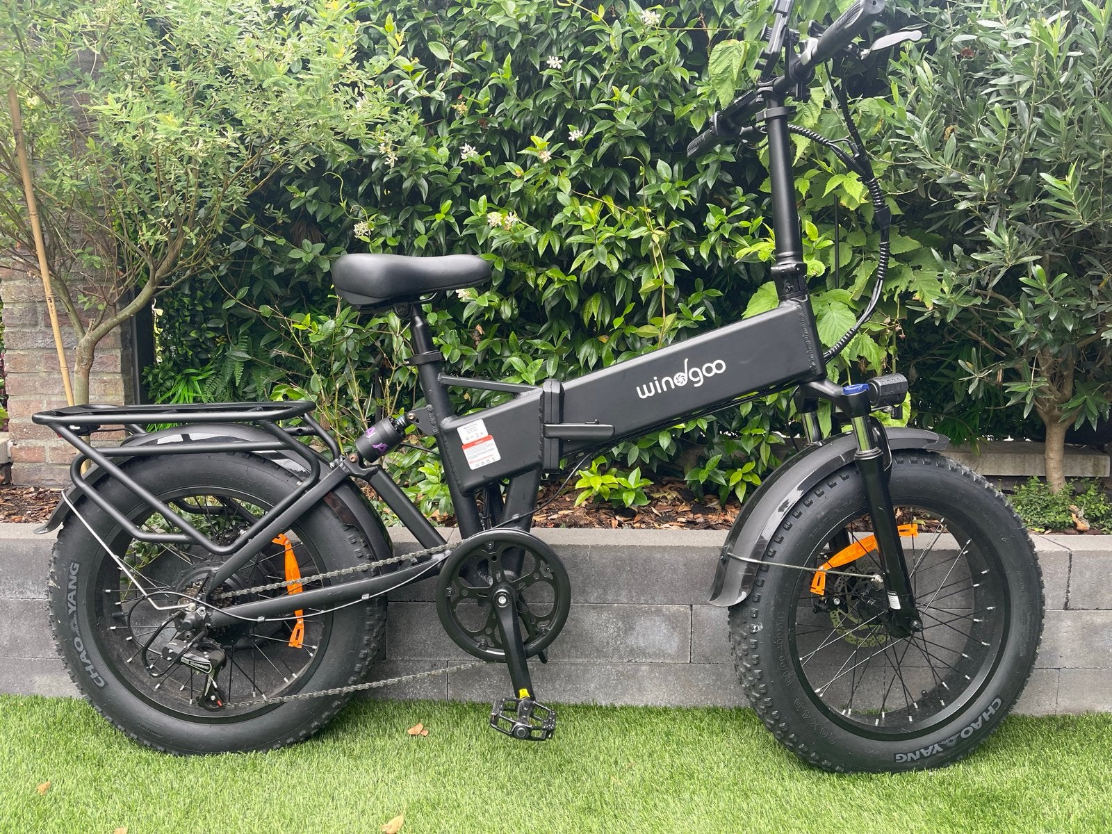 Windgoo opvouwbare elektrische fatbike - Zo goed als nieuw, Fietsen en Brommers, Elektrische fietsen, Zo goed als nieuw, Minder dan 47 cm