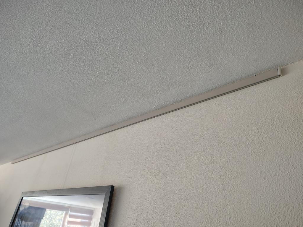 Ophangsysteem schilderijen - 2x 2m, 1x 1,5m met haken, Ophalen, Gebruikt, Metaal of Aluminium, 125 cm of meer