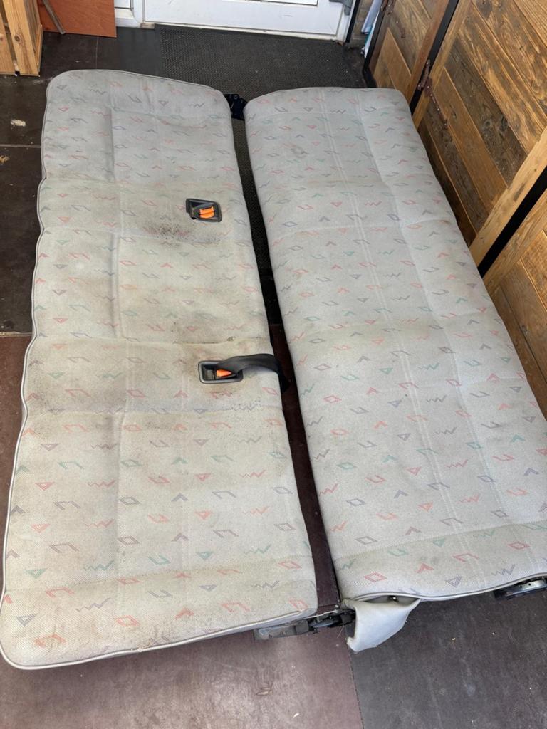 Slaapbank Achterbank taxiibank 3 pers VW Transporter T4, Auto-onderdelen, Interieur en Bekleding, Ophalen of Verzenden, Gebruikt