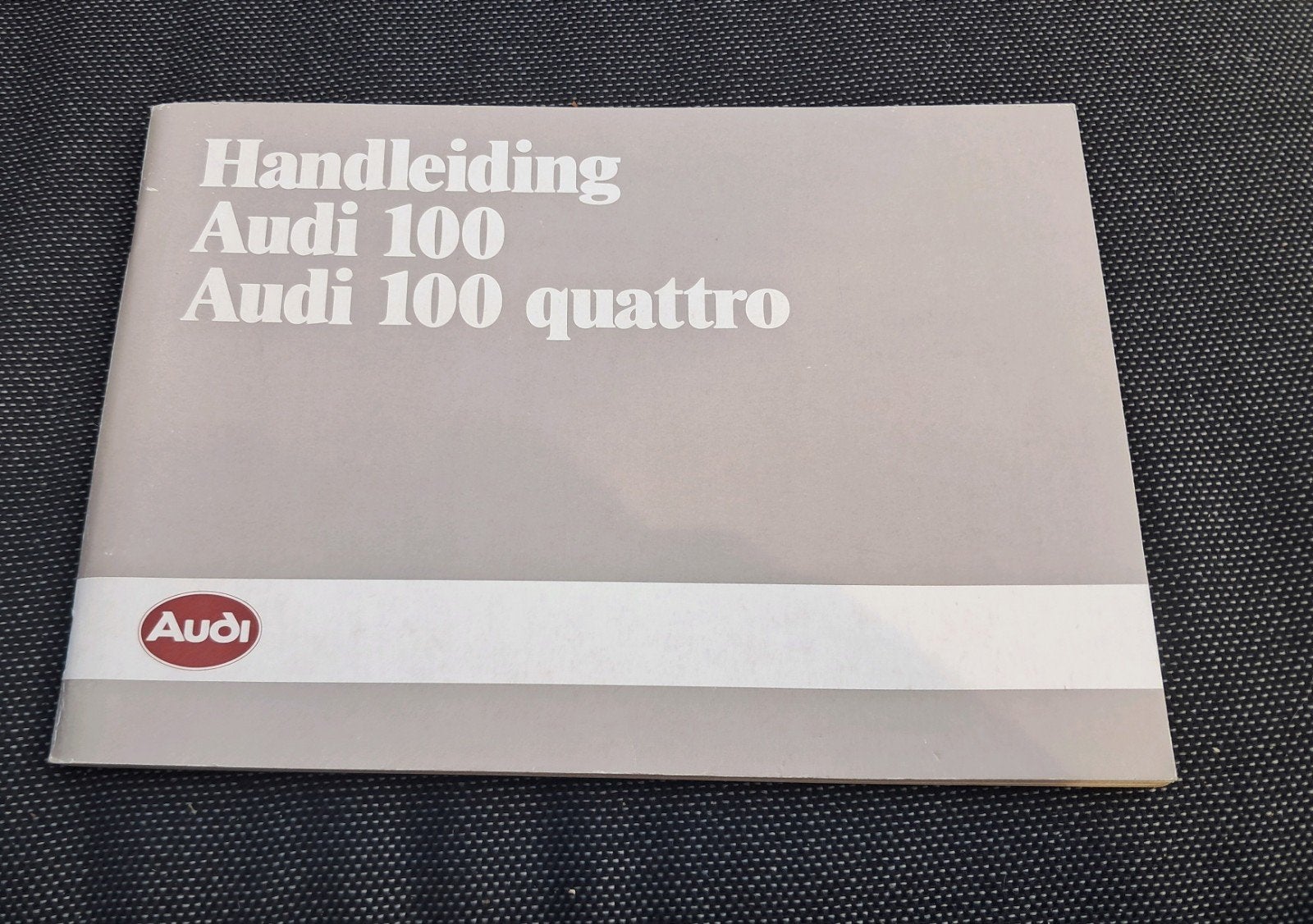 Audi 100 / Audi 100 quattro Handleiding (1985), Ophalen of Verzenden