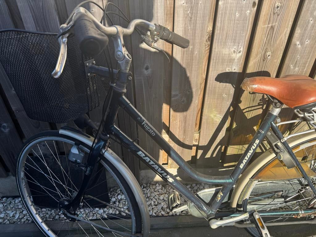 Batavus Fugato Damesfiets - Gebruikt, Fietsen en Brommers, Fietsen | Dames | Damesfietsen, Velgrem, Versnellingen, Batavus, Ophalen of Verzenden