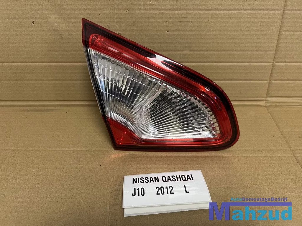 NISSAN QASHQAI J10 Links binnen achterlicht 2007-2014, Auto-onderdelen, Verlichting, Takashima 1-chome 1-1
220-8686  Yokohama