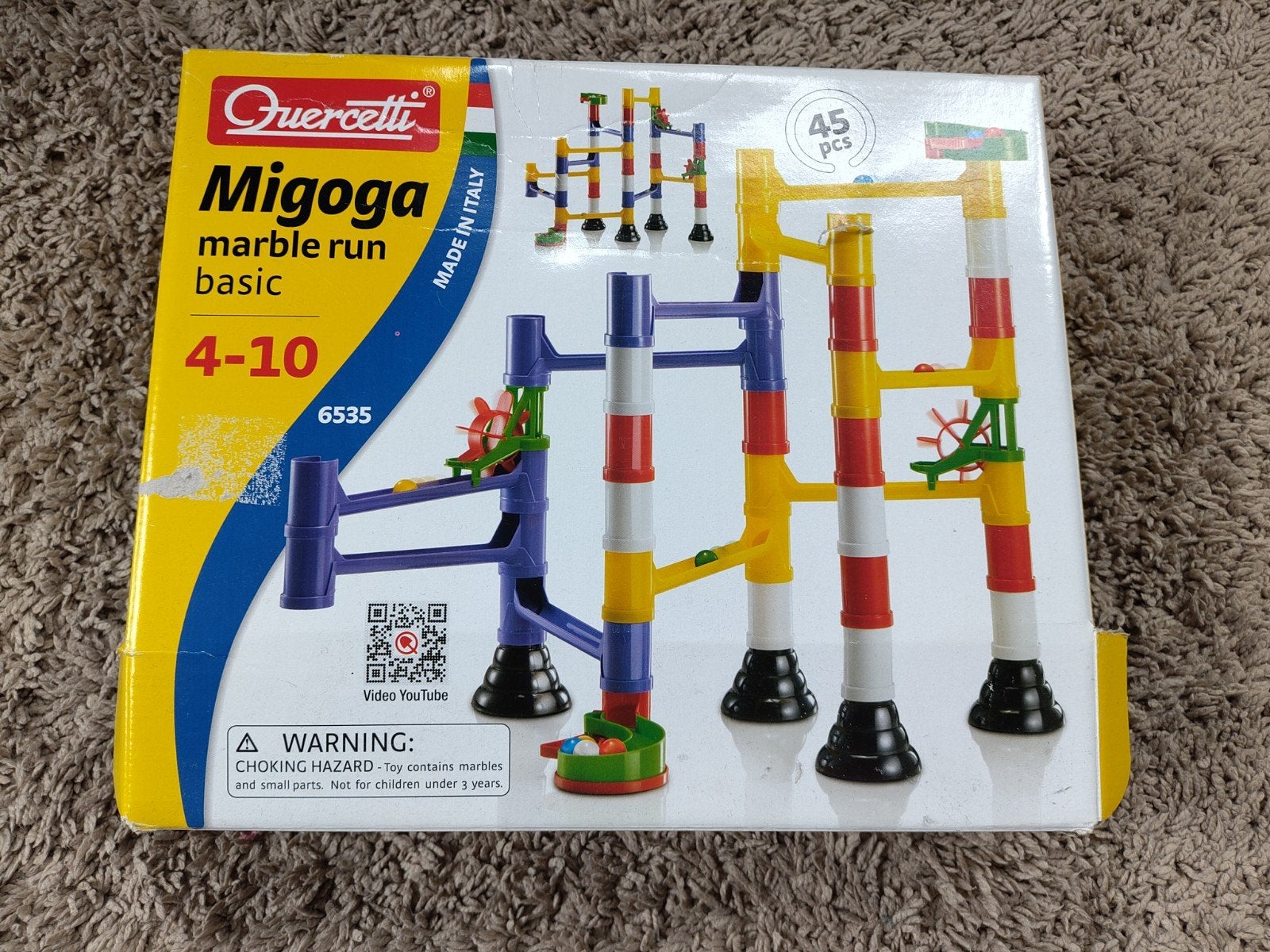 knikkerbaan Migoge marble run basic, Ophalen of Verzenden