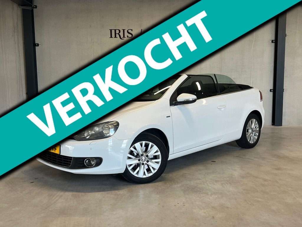 Volkswagen Golf Cabriolet 1.2 TSI -All Season -Compleet onde, Auto's, Voorwielaandrijving, Euro 5, Stof, Gebruikt