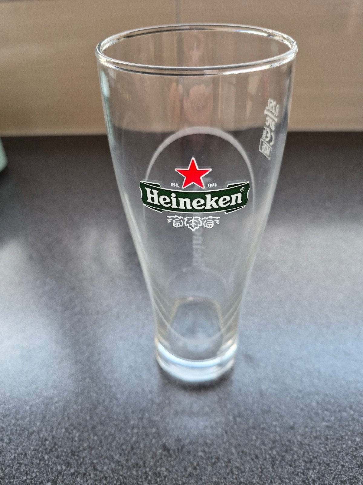 24 stuks Heineken bierglazen, Ophalen of Verzenden, Nieuw, Glas of Glazen, Heineken