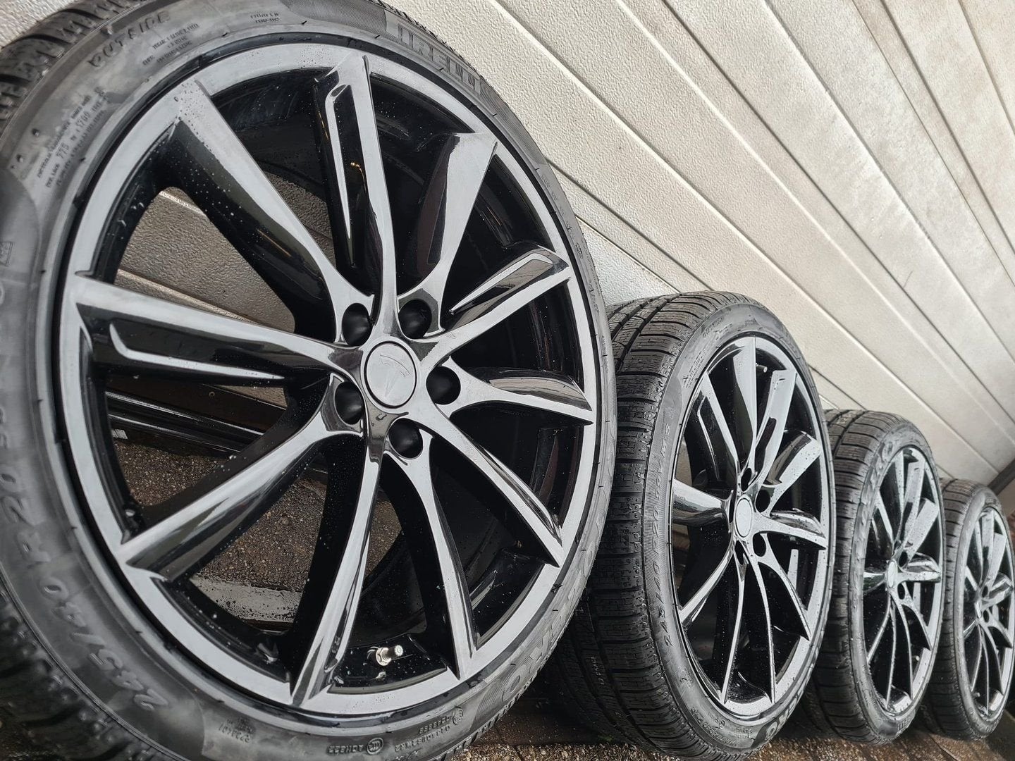 20 “ Tesla Model Y velgen Performance winterbanden sensoren, 255 mm, -, -, Banden en Velgen