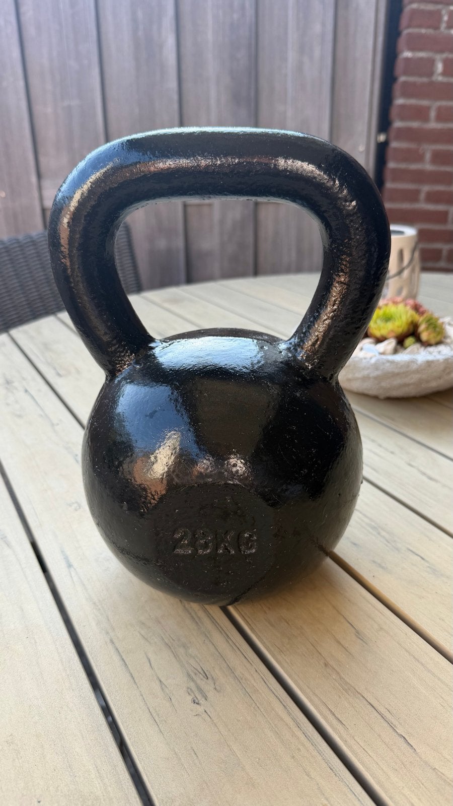 Kettlebell 28kg - Ideaal voor krachttraining, Sport en Fitness, Fitnessmaterialen, Ophalen, Gebruikt, Armen, Kettlebell