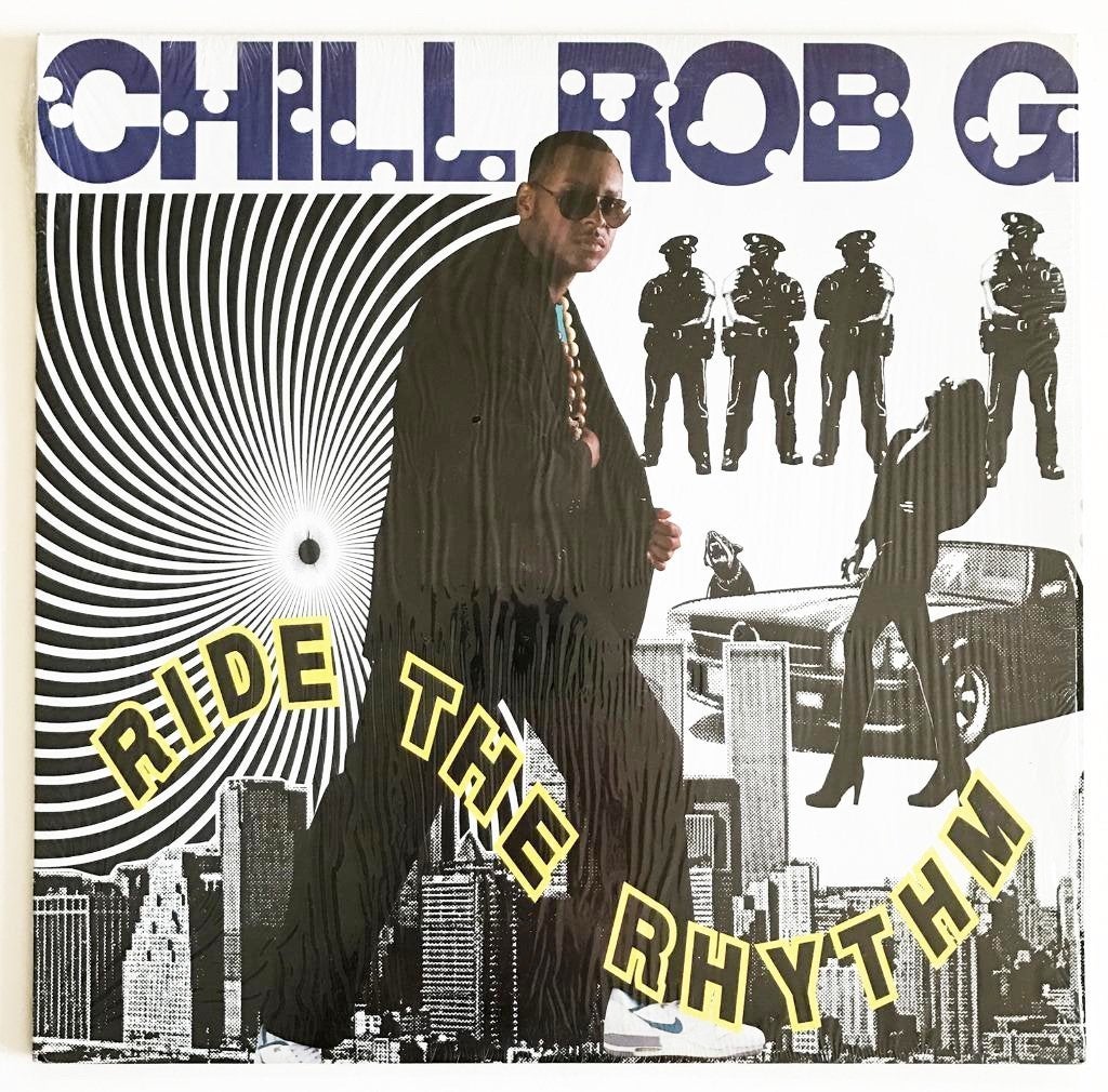 Chill Rob G - Ride The Rhythm (1989) USA import THE 45 KING, LP, Ophalen of Verzenden, Zo goed als nieuw, 12 inch