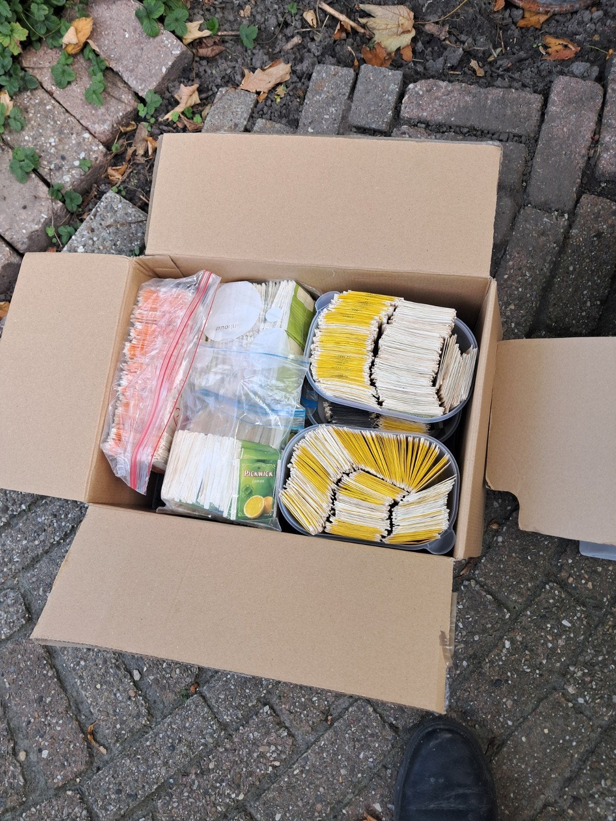Theezakjes GRATIS, Ophalen of Verzenden, Zo goed als nieuw