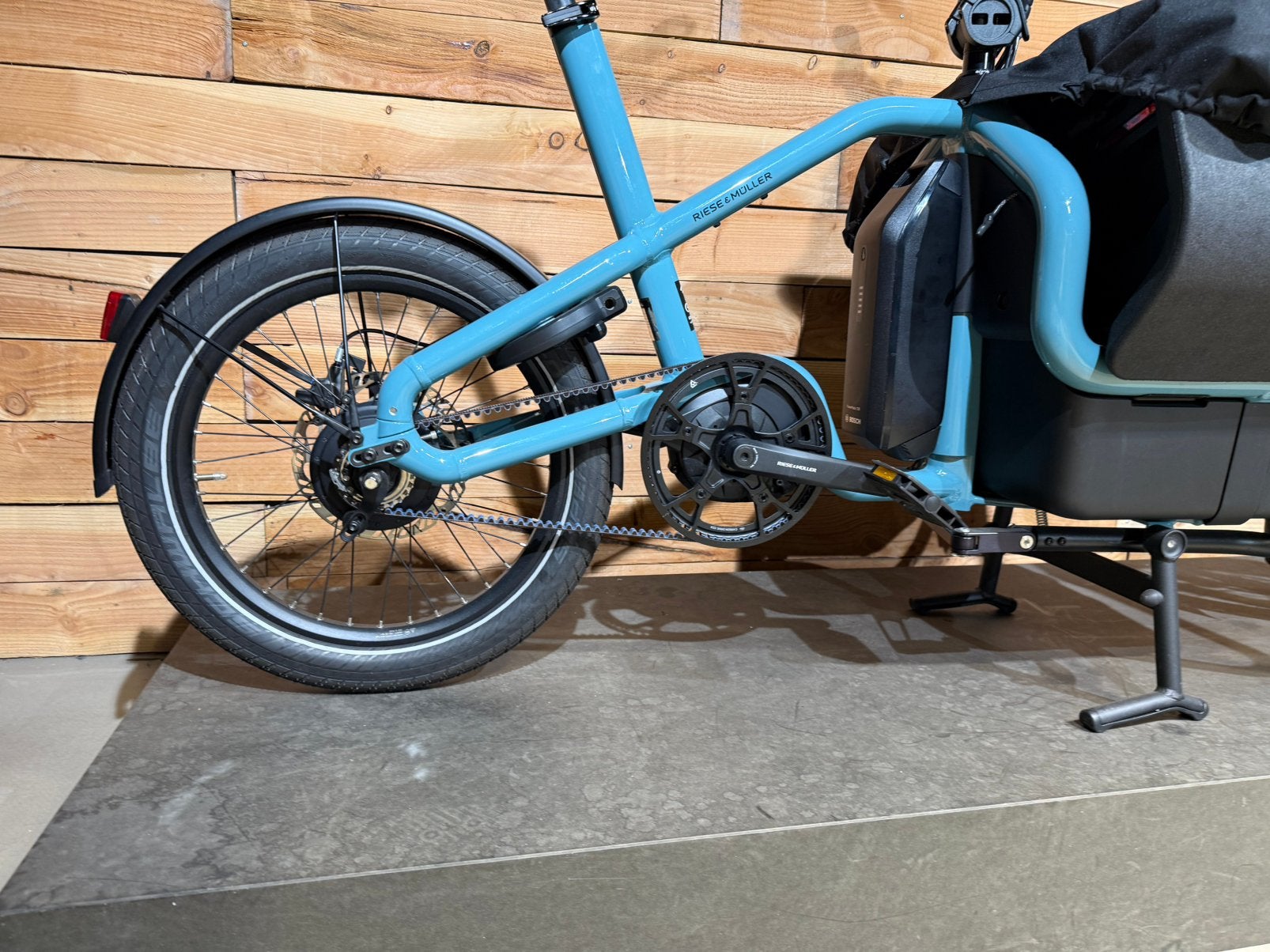 Riese & Müller Carry Vario van 7425,- voor 5249.-!, Ophalen, Nieuw, 2 kinderen, Overige merken