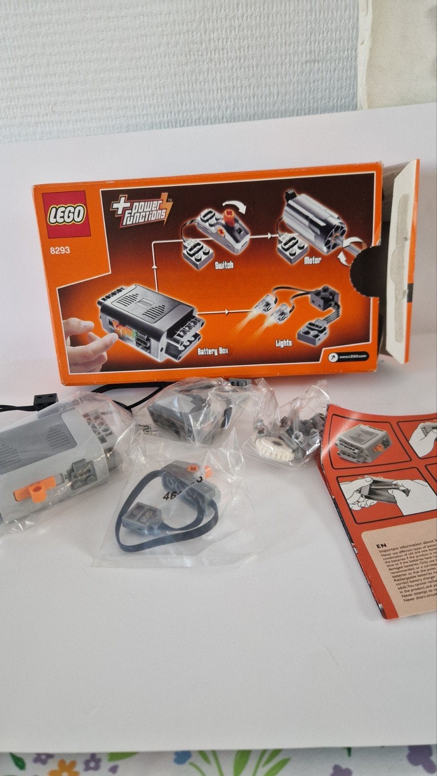 LEGO power function motorset, Ophalen of Verzenden, Nieuw