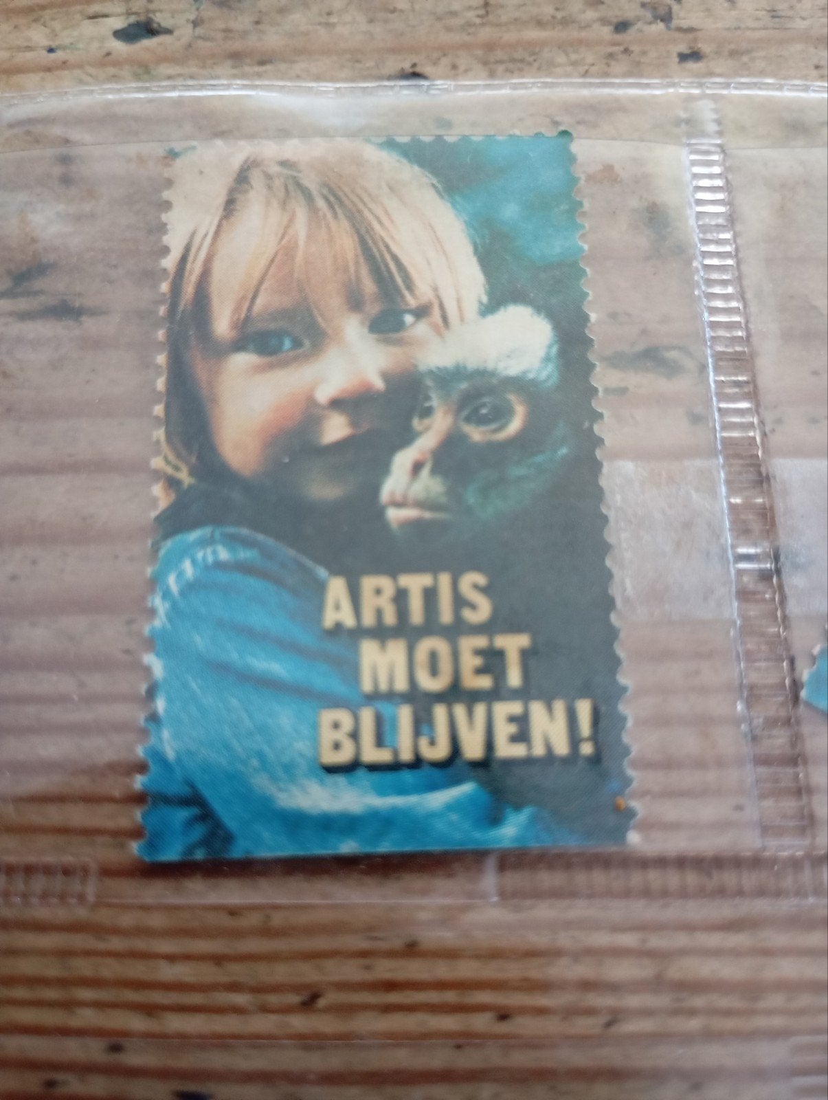Vintage Sluitzegel Artis 1970 Amsterdam NL memorabilia, Ophalen of Verzenden
