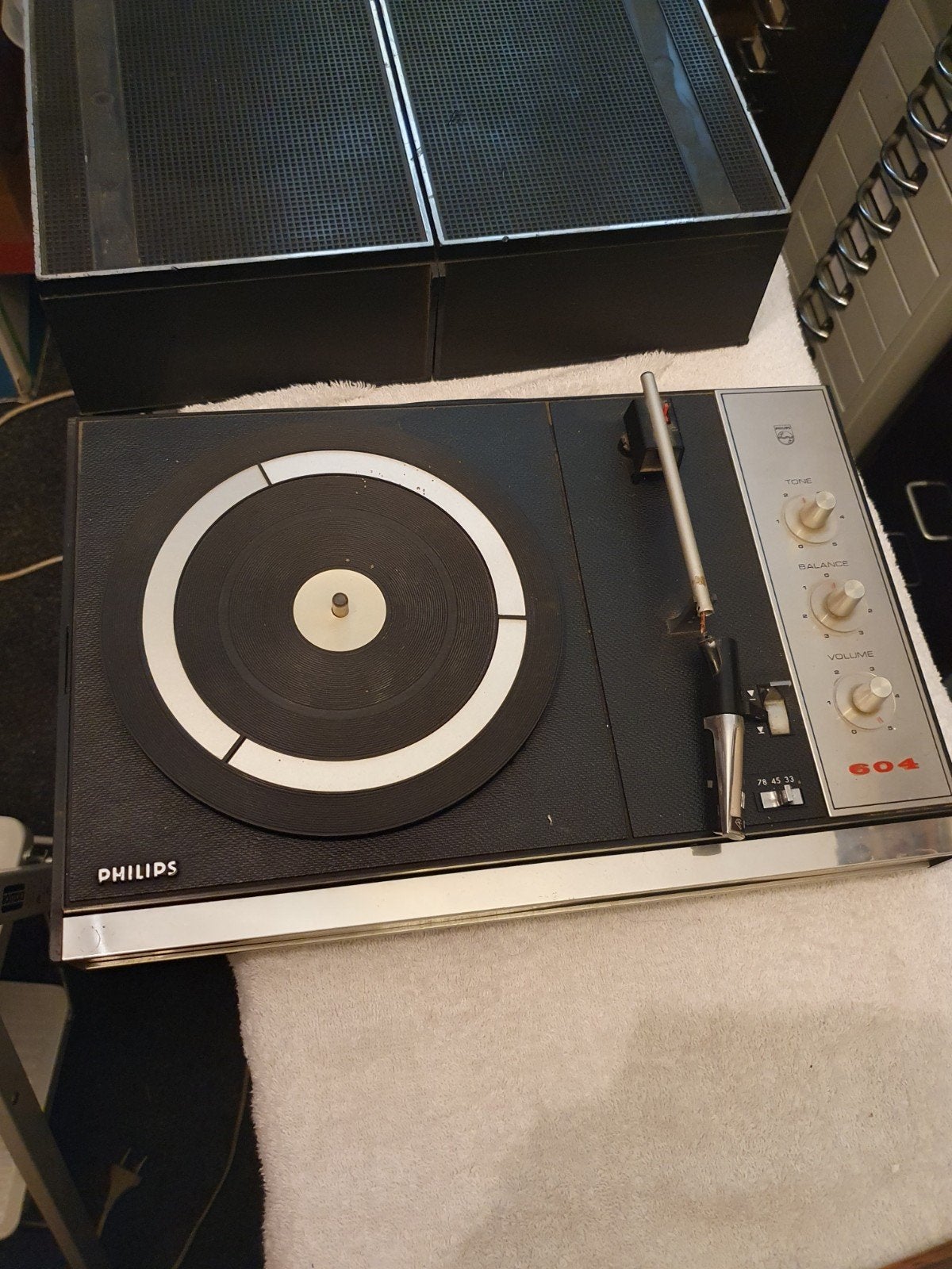 platenspeler Philips 604, Audio, Tv en Foto, Ophalen of Verzenden