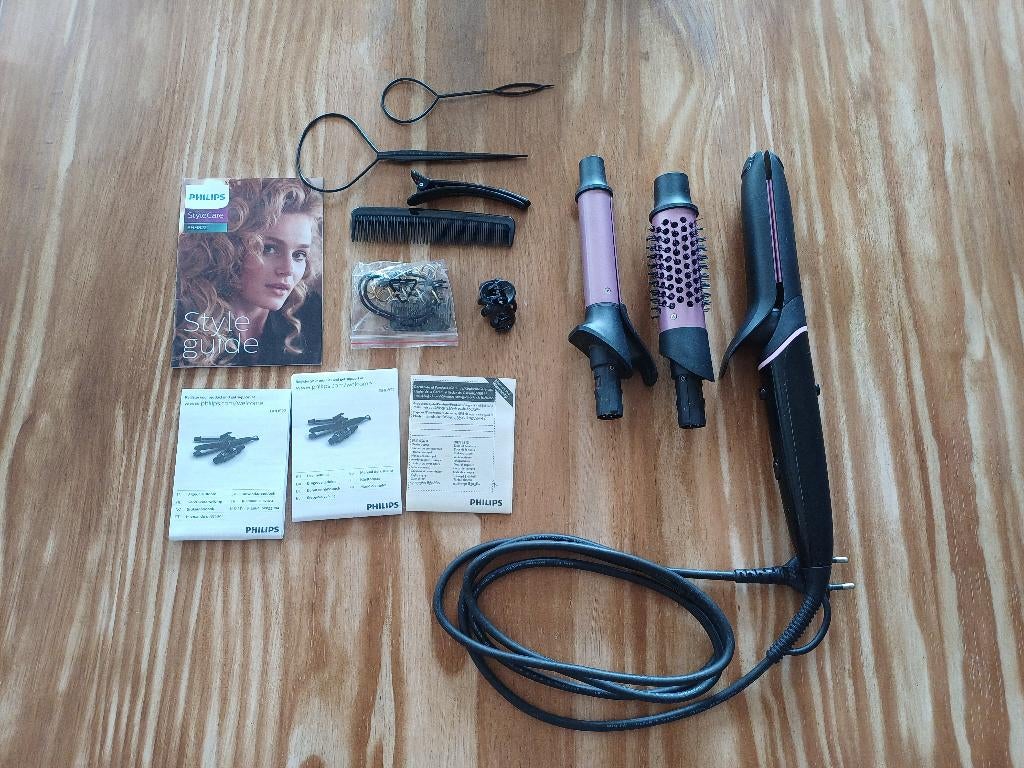 Philips 3 in 1 multistyler, Sieraden, Tassen en Uiterlijk, Uiterlijk | Haarverzorging, Ophalen of Verzenden, Gebruikt, Krultang of Stijltang