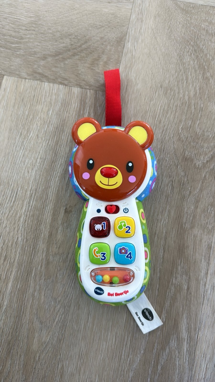 VTech Baby Bel Beertje - Interactief Speelgoed Babytelefoon, Ophalen of Verzenden, Zo goed als nieuw, Overige typen