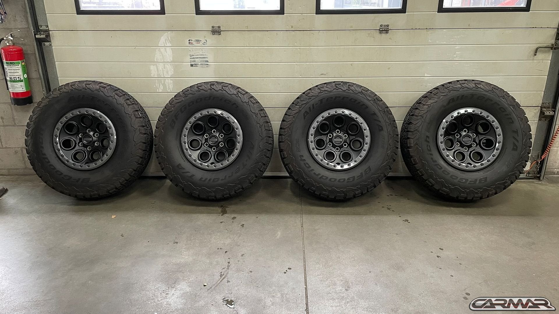 17" Originele Ford Raptor wielen | BF Goodrich KO2 | Baja, Gebruikt, -, -, Banden en Velgen