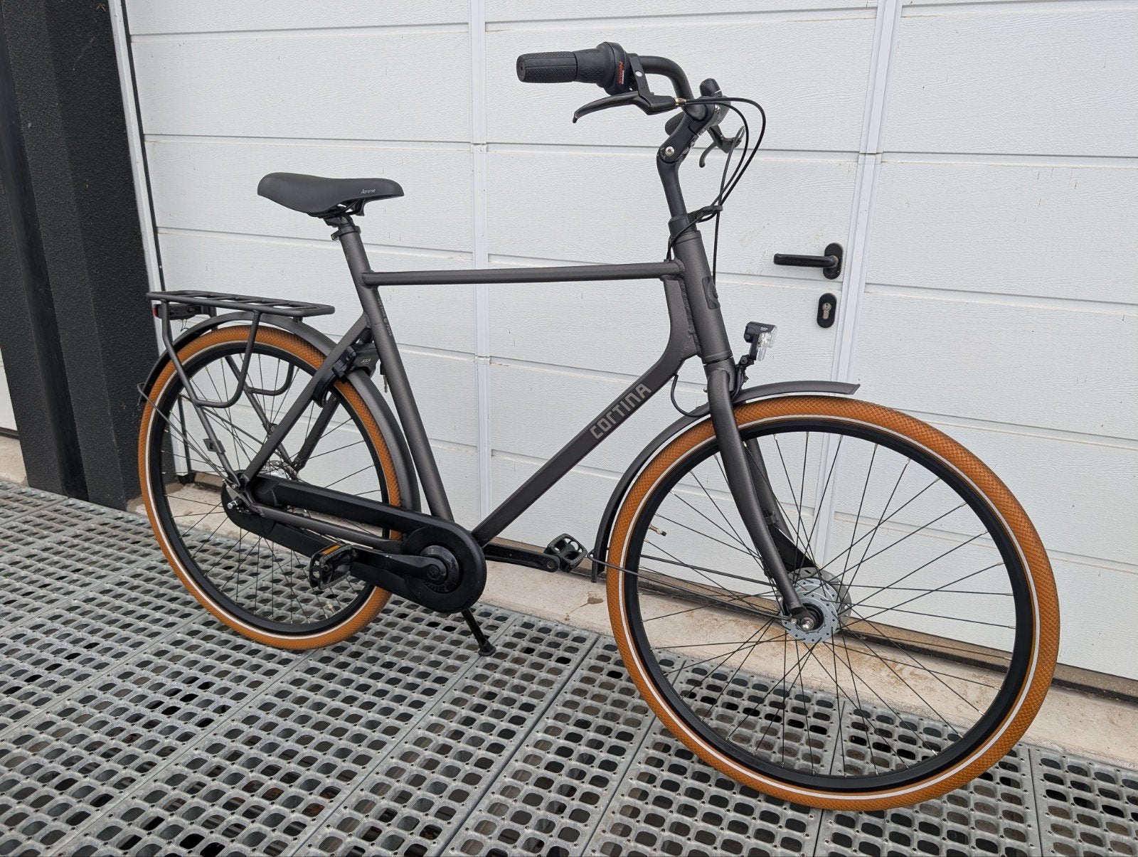 Cortina Foss mat antraciet, 7 versnellingen en naafdynamo ve, Fietsen en Brommers, Fietsen | Heren | Herenfietsen, Versnellingen