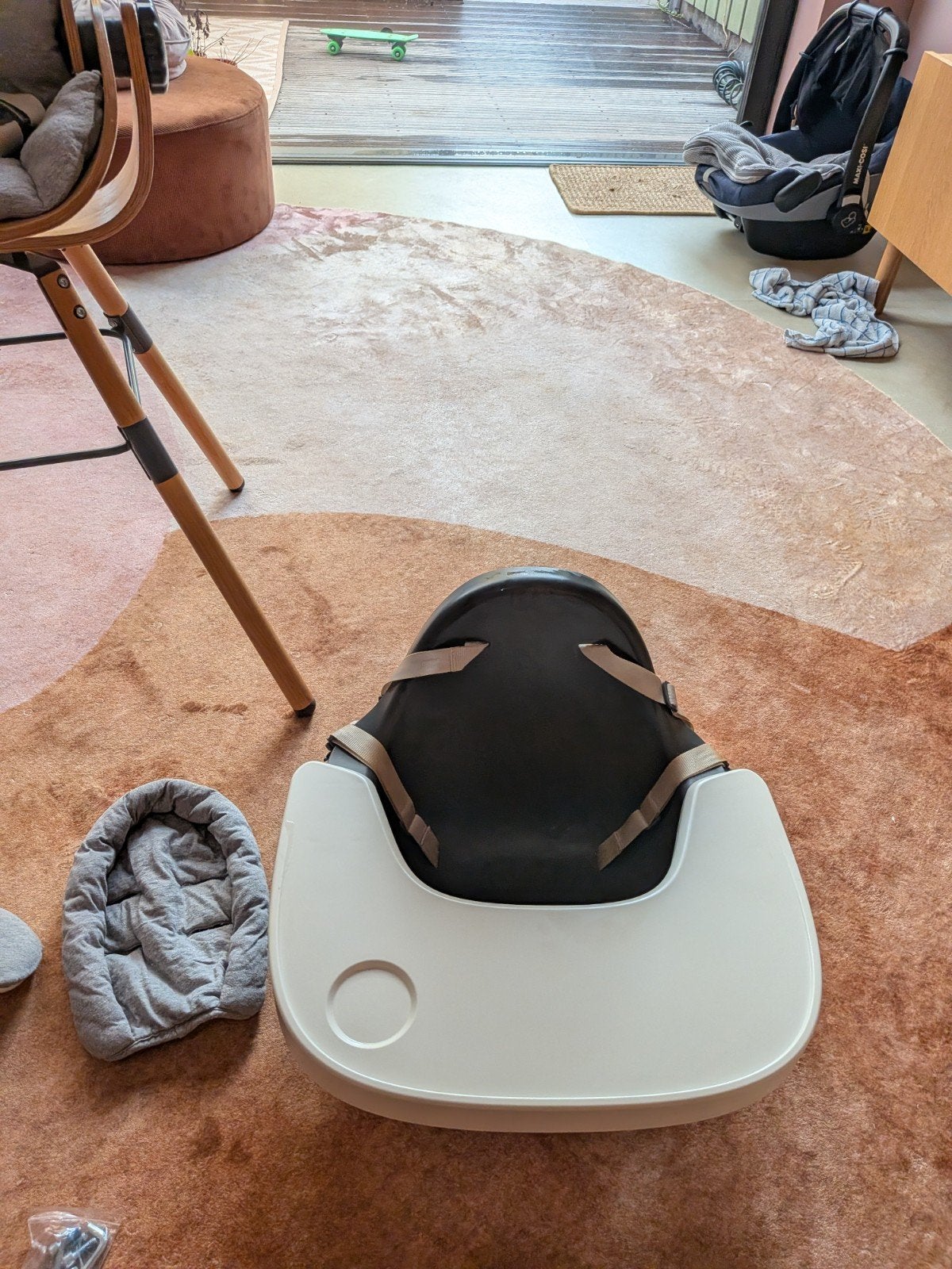 Baby stoel Childhome Evolu2 inclusief newbornseat, Ophalen, Gebruikt, Overige merken