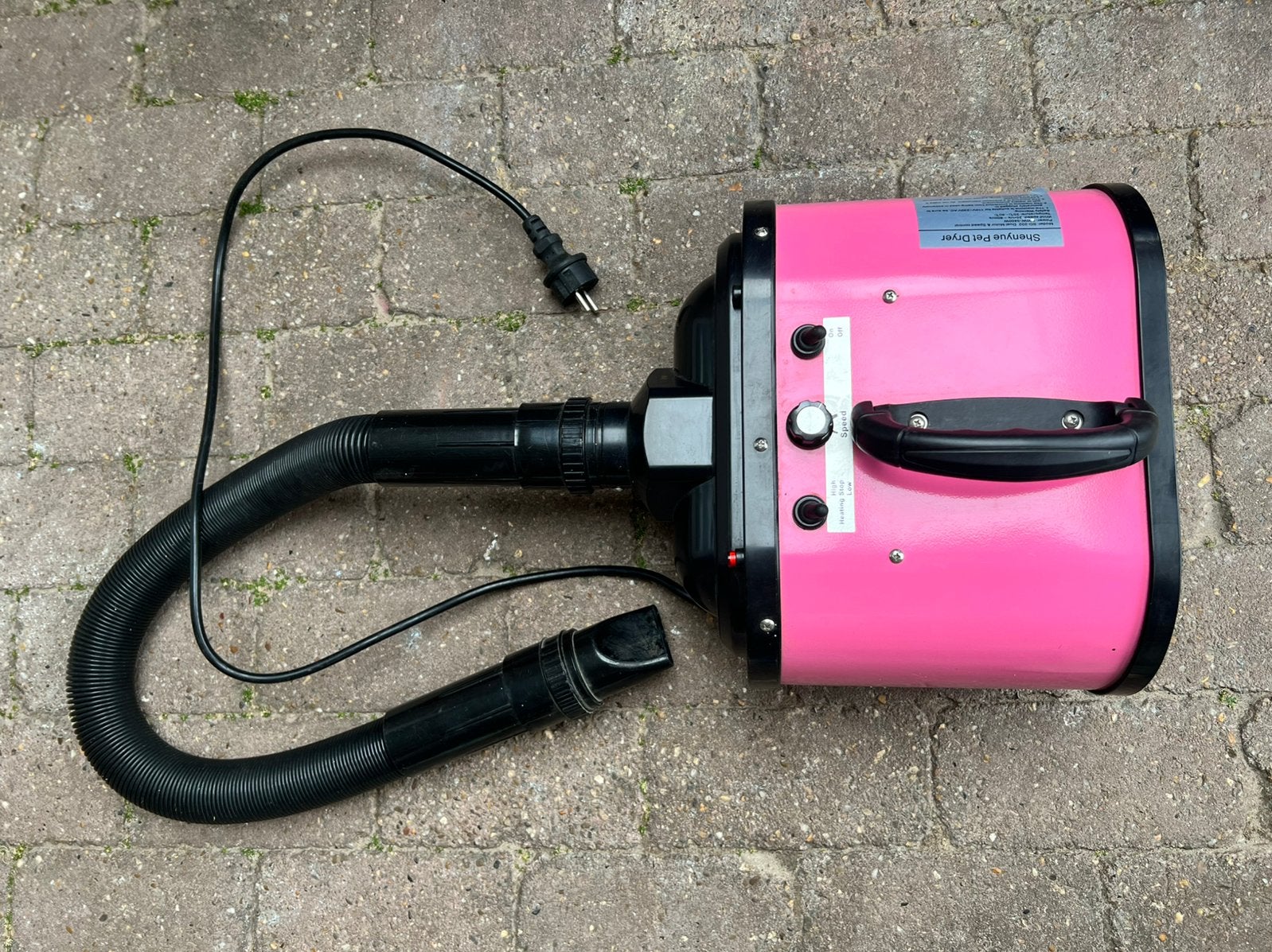 Hondenföhn / waterblazer hond 3400 watt, Ophalen of Verzenden, Zo goed als nieuw