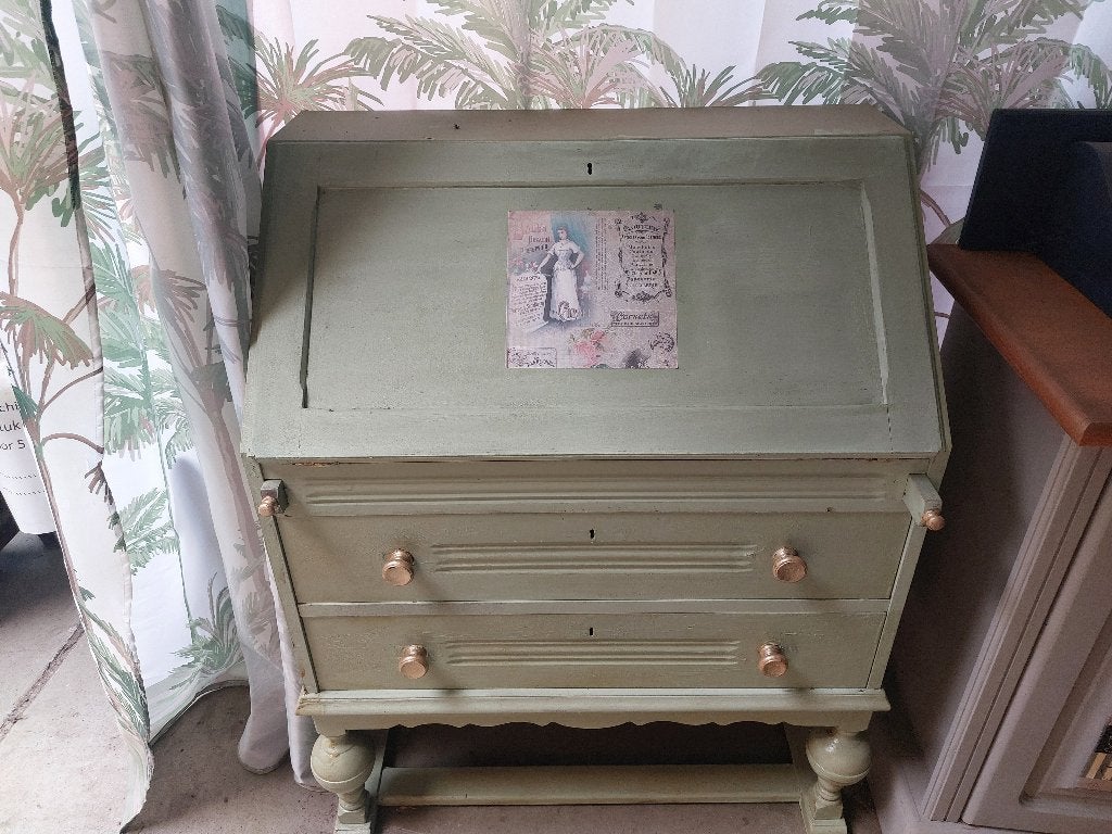 secretaire Vintage Gepimpt, Ophalen, Gebruikt, Klassiek vintage