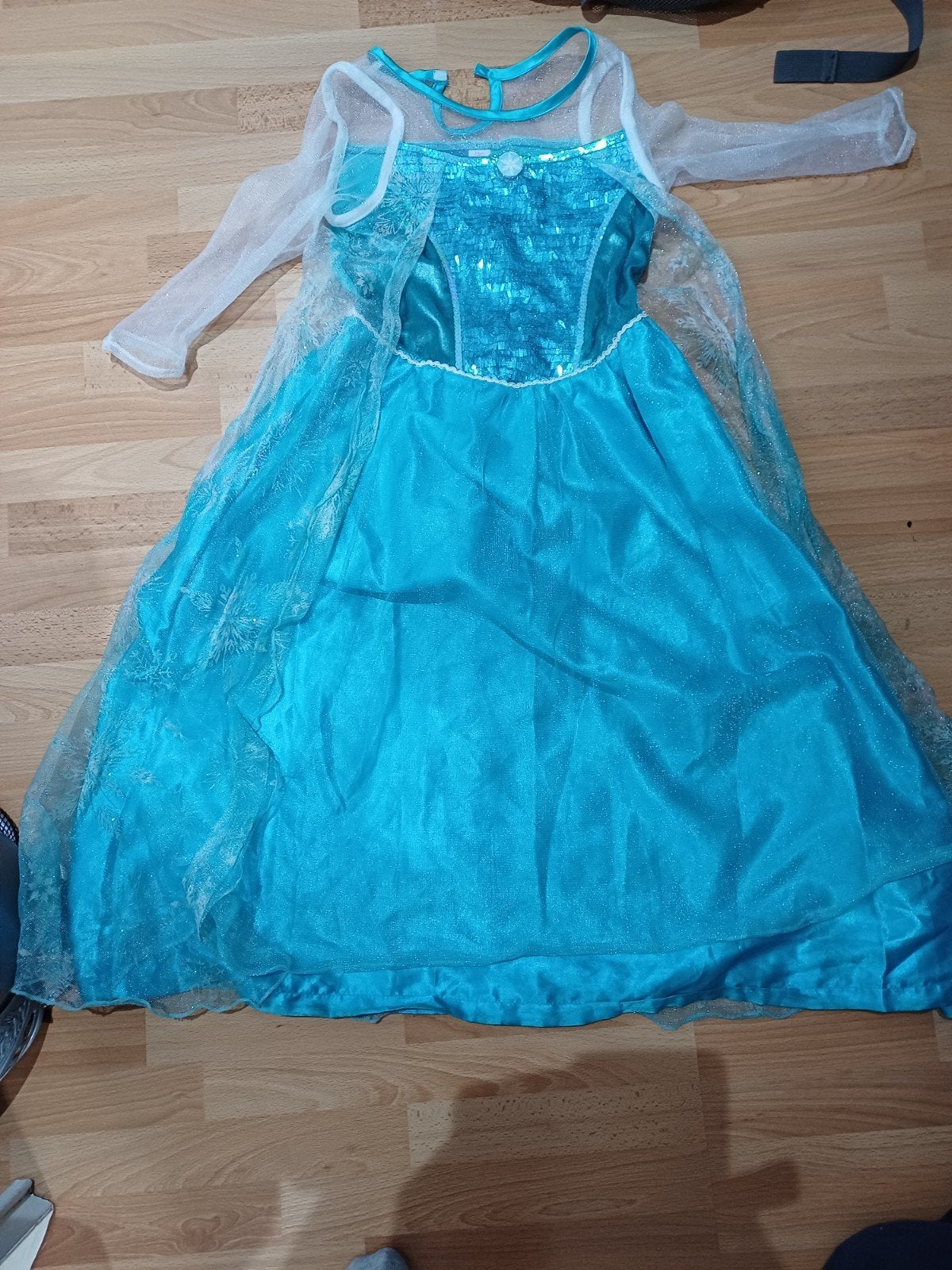 Elsa jurk Disney Frozen - Maat 128 (7-8 jaar), Disney, Gebruikt, Meisje, Ophalen of Verzenden