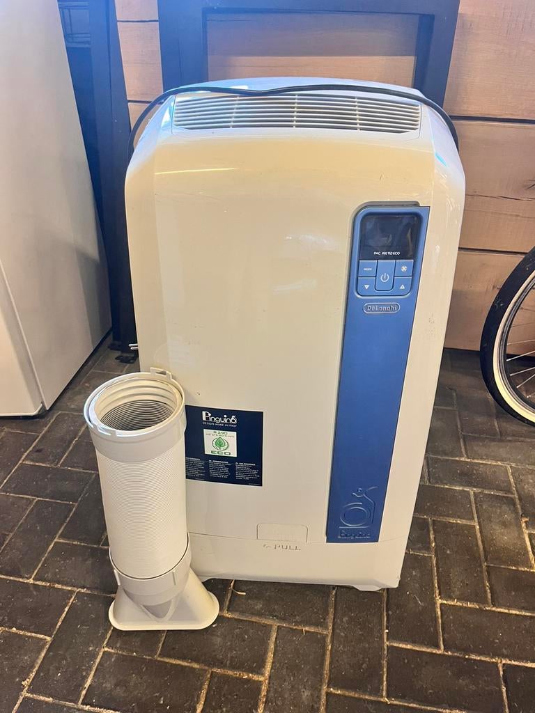 Mobiele airco Delonghi PAC WE112 eco incl. afstandsbediening, Witgoed en Apparatuur, Airco's, Ophalen, Gebruikt, Minder dan 60 m³