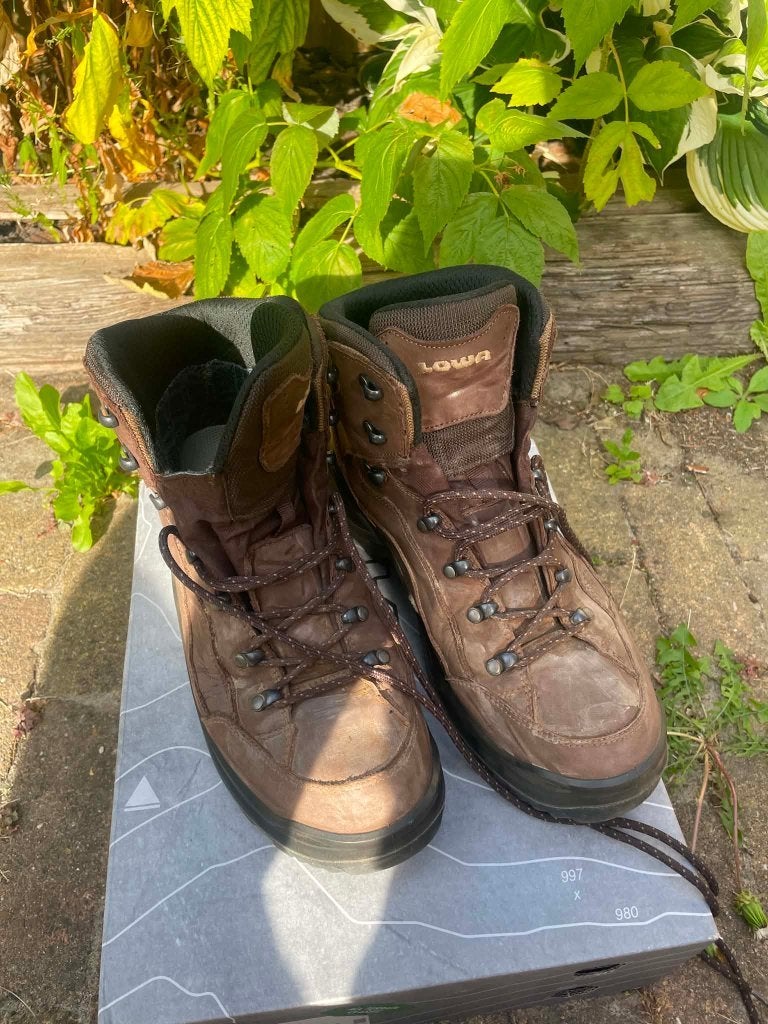 Lowa Renegade GTX mid 44,5 heren wandelschoen, Ophalen of Verzenden, Zo goed als nieuw, Schoenen