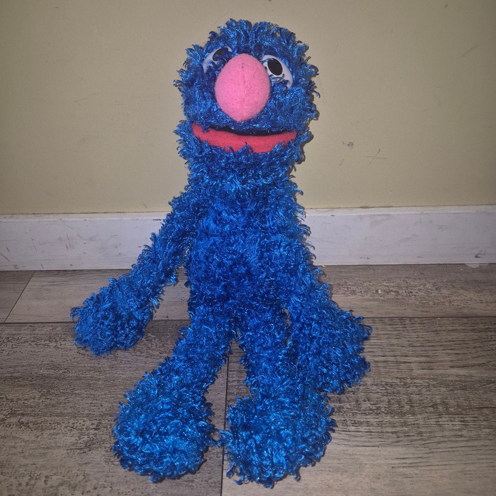 Sesamstraat knuffels: Elmo, Grover en Tommier, Gebruikt, Overige merken, Overige karakters, Overige typen