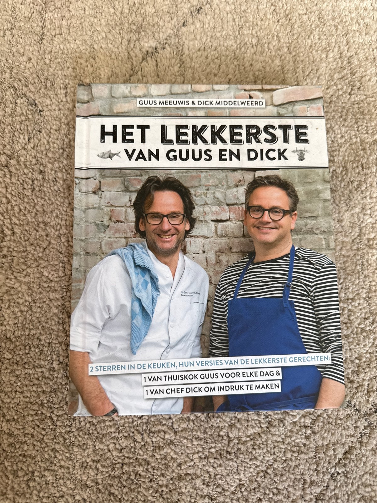 Het Lekkerste van Guus en Dick - Kookboek, Ophalen of Verzenden, Zo goed als nieuw, Nederland en België, Voorgerechten en Soepen