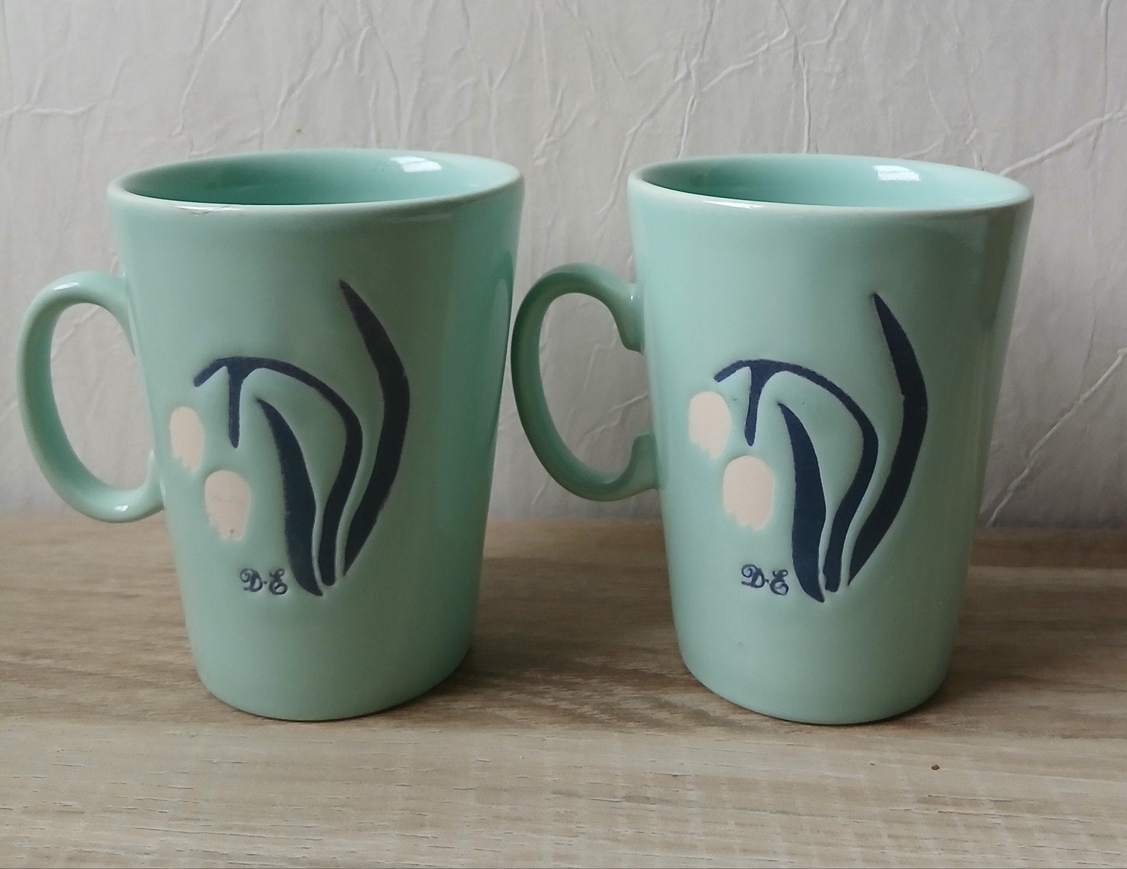 Douwe Egberts Mok/Beker Just Mugs Made In England Nieuw, Nieuw, Ophalen of Verzenden, Glas, Overige stijlen