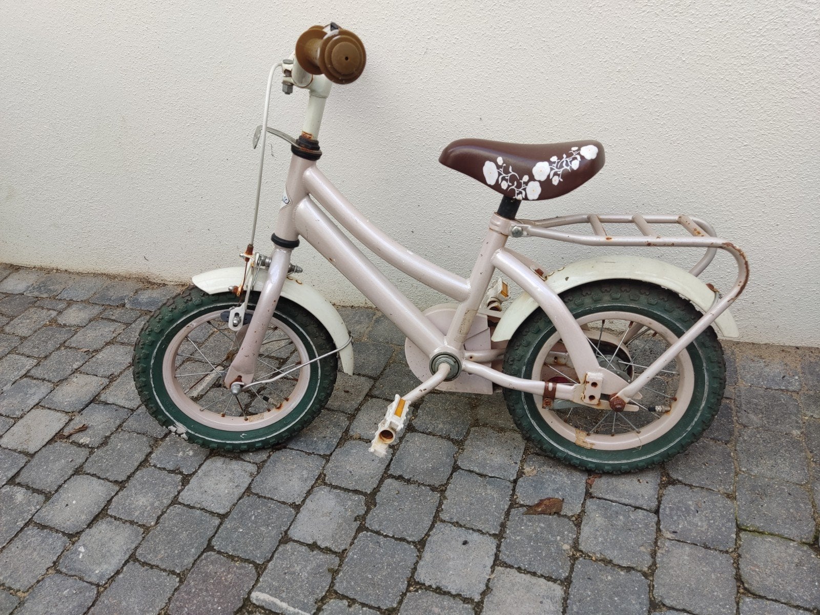 Kinderfietsje 12 inch - Gebruikt, Ophalen, Terugtraprem, Gebruikt, Onbekend