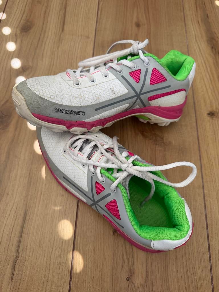 Hockeyballen + Schoenen - Roze Reece en Glitter Zilver, Ophalen of Verzenden, Gebruikt, Bal