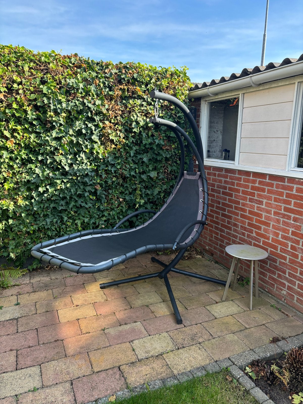 Comfortabele hangstoel hangligstoel, Tuin en Terras, Ophalen, Gebruikt, Metaal