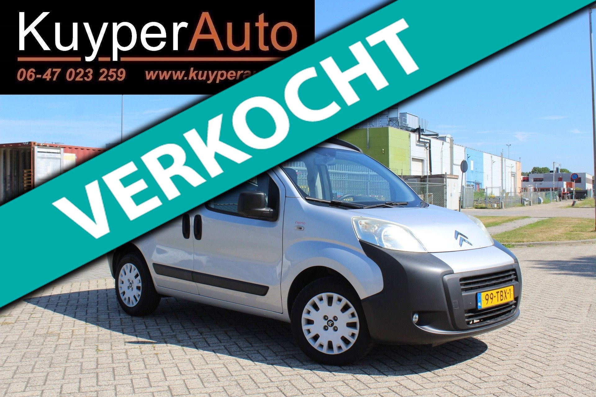 Citroen Nemo 1.4i Multispace NAP 1E EIG .5 PERS AIRCO PARKEE, Auto's, Citroën, Voorwielaandrijving, Euro 5, 15 km/l, 4 cilinders