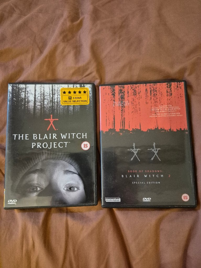 The Blair Witch Project & Book of Shadows: Blair Witch 2 DVD, Engels, Vanaf 16 jaar, Engels, Ophalen of Verzenden