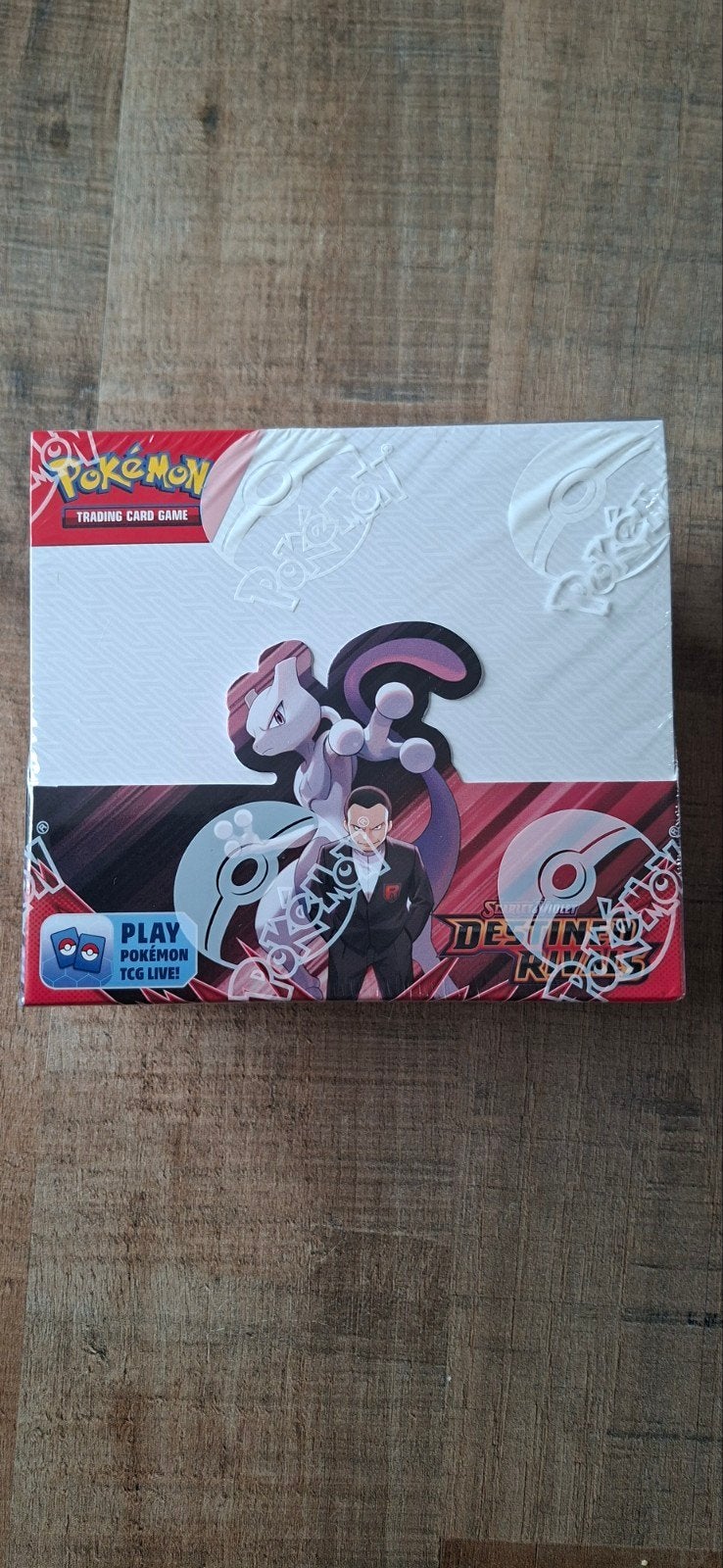Pokémon Booster Box Scarlet & Violet Destined Rivals Nieuw, Ophalen of Verzenden, Nieuw, Boosterbox