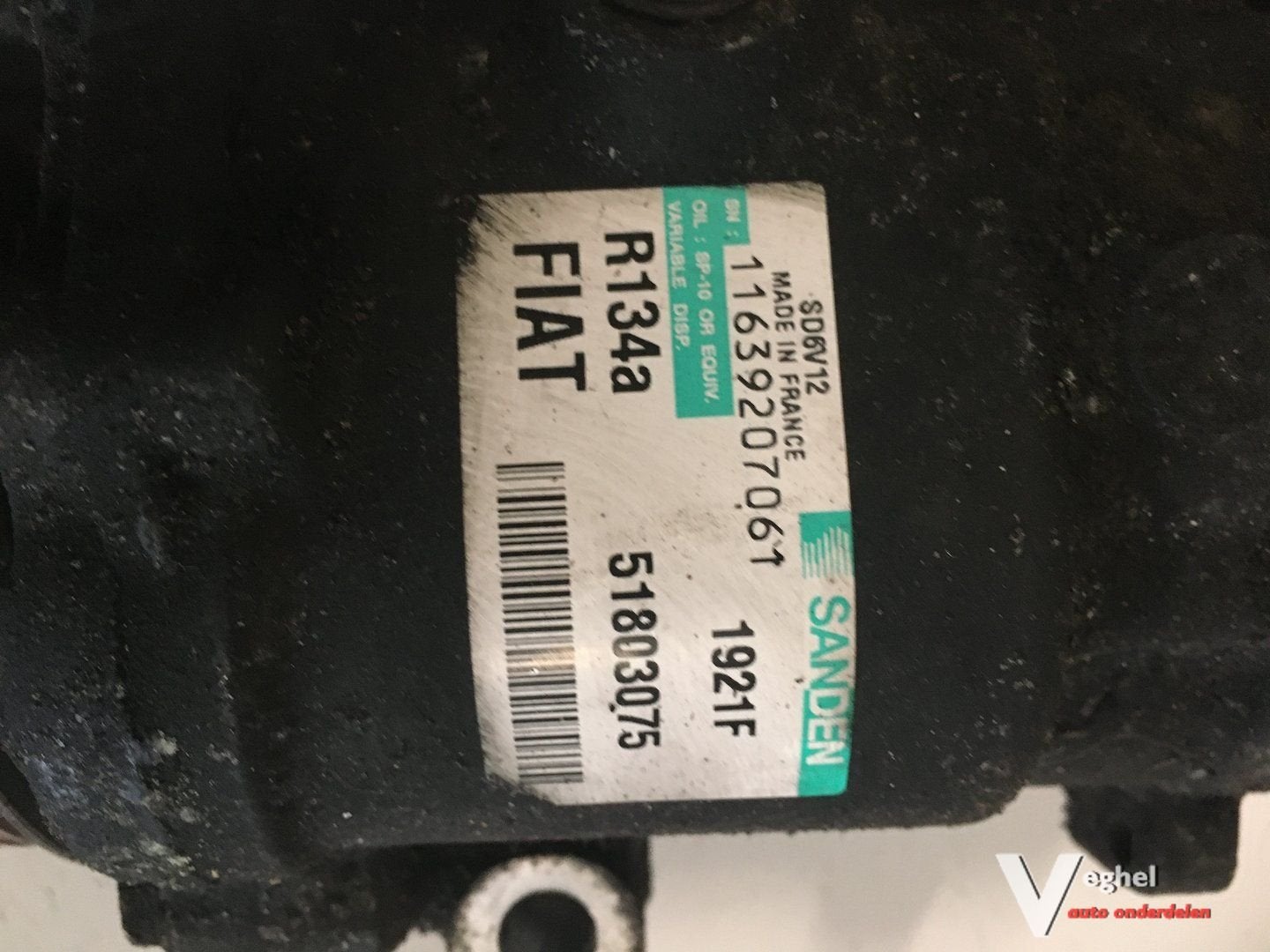Fiat Punto 1.3 diesel 2010 Aircopomp, Gebruikt, -, -, Ophalen of Verzenden