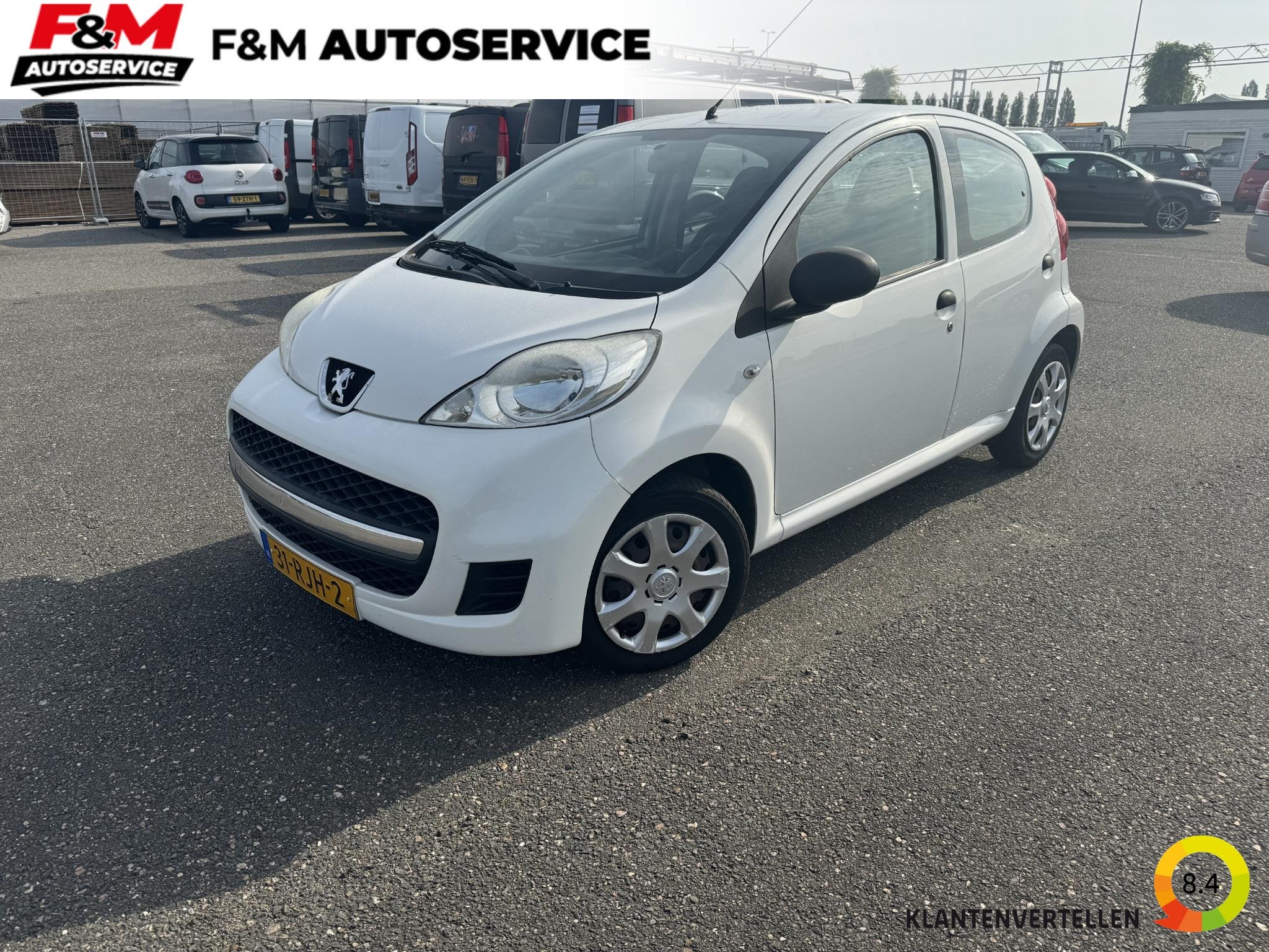 Peugeot 107 1.0-12V XR, Auto's, Voorwielaandrijving, Euro 5, Stof, Gebruikt