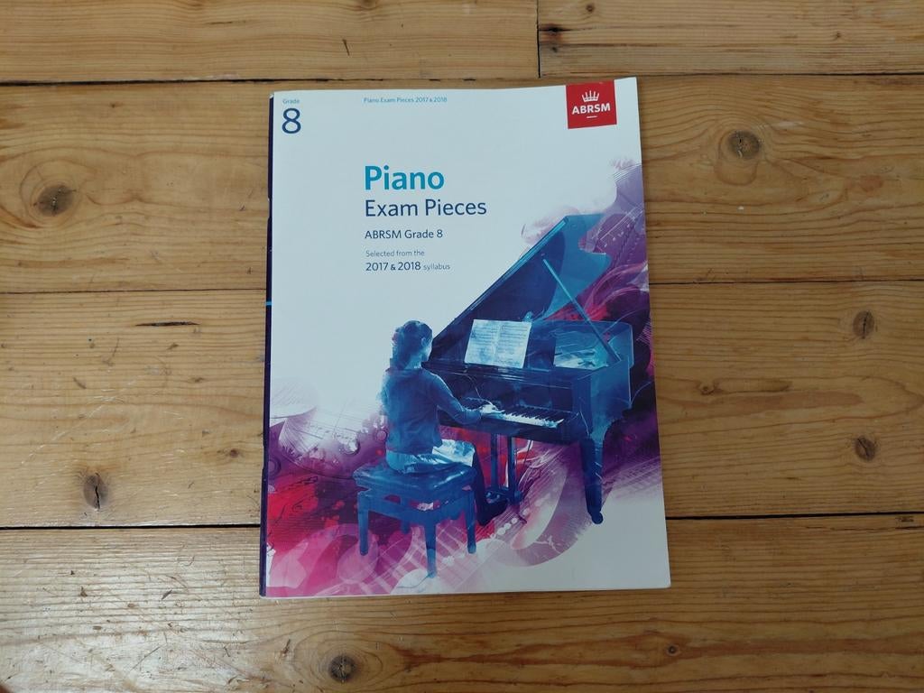 ABRSM Piano Exam Pieces Grade 8 (2017 & 2018), Muziek en Instrumenten, Bladmuziek, Gebruikt, Klassiek, Les of Cursus, Ophalen of Verzenden