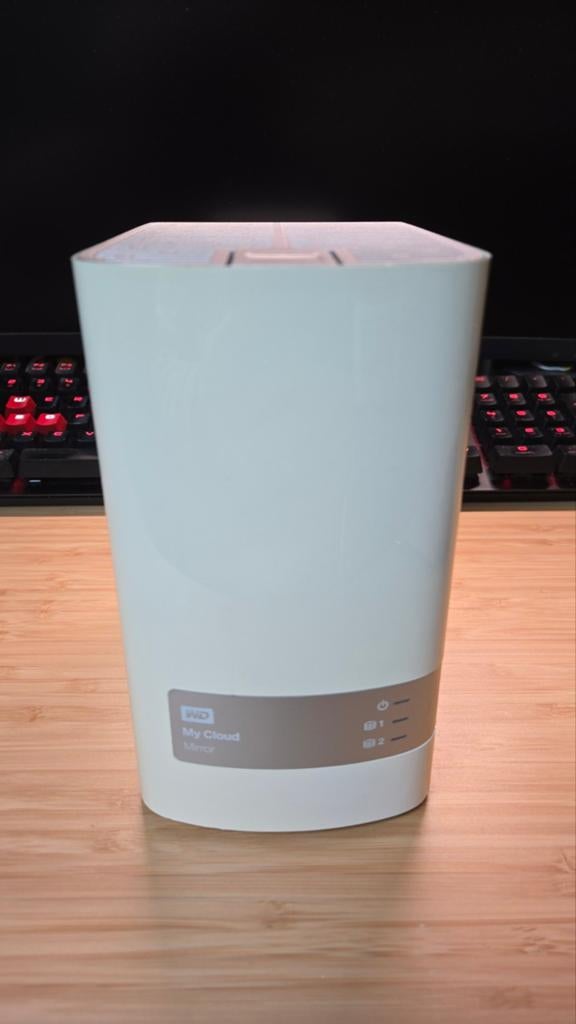Western Digital My Cloud Mirror 2 x TB NAS, Computers en Software, NAS, Ophalen of Verzenden, Gebruikt