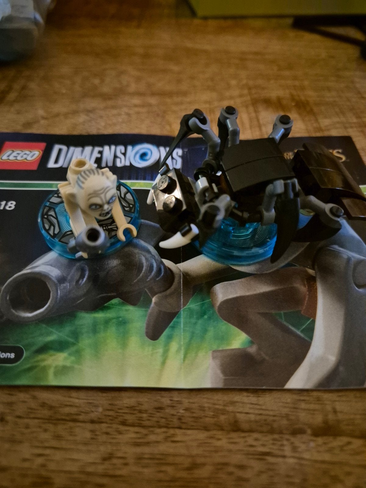 LEGO Dimensions Lord of the Rings Fun Pack Gollum & Shelob, Ophalen of Verzenden, Gebruikt