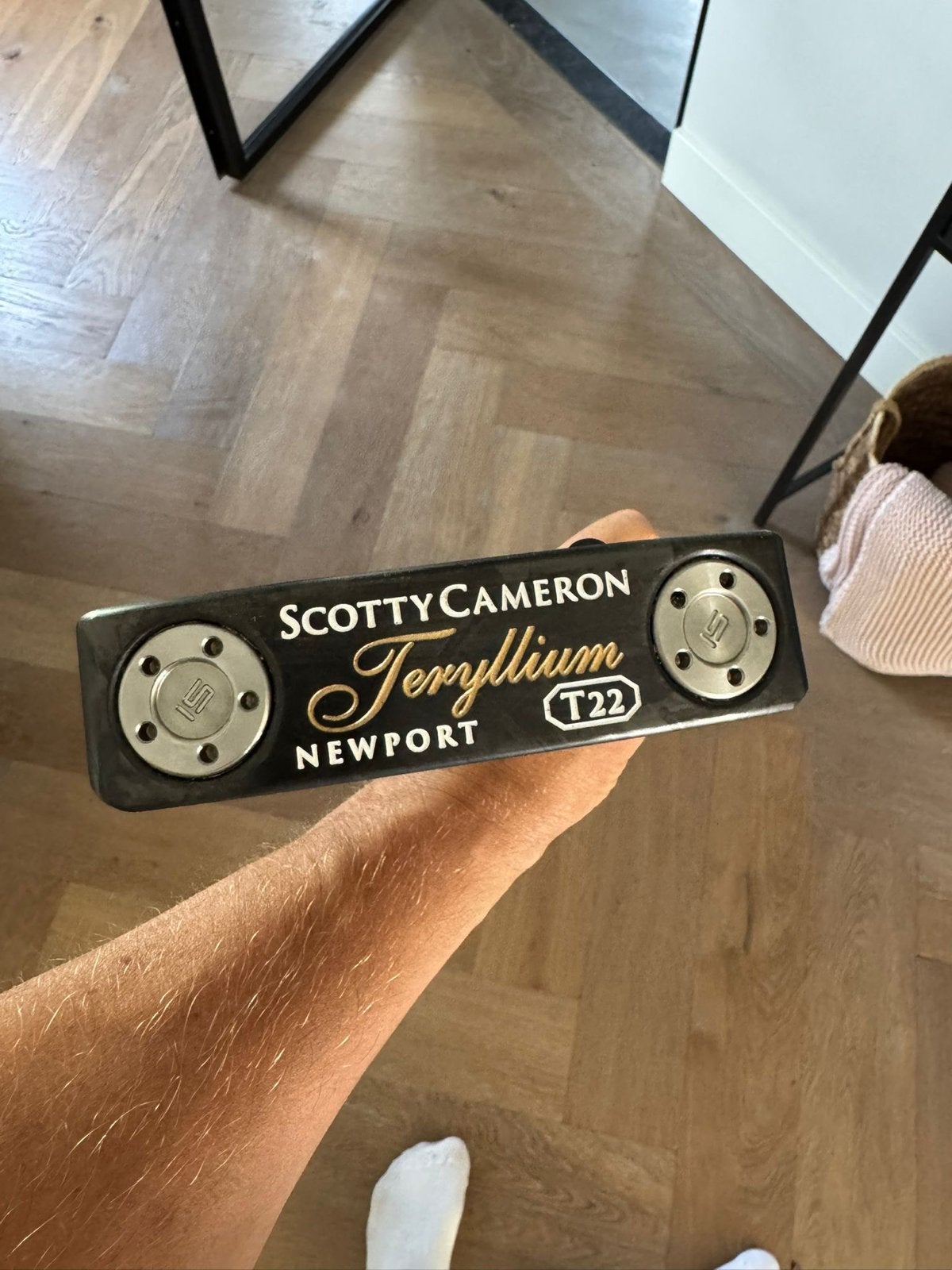 Scotty Cameron Teryllium Newport T22 Limited Edition Putter, Ophalen of Verzenden, Zo goed als nieuw, Club, Overige merken