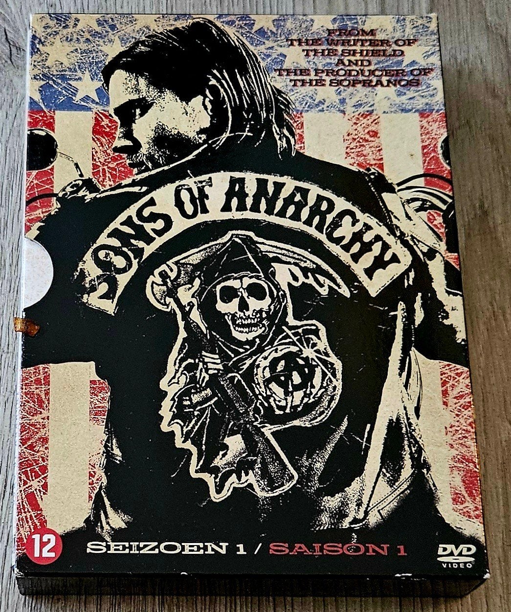 Sons of Anarchy - Seizoen 1 - 4DVD Boxset, Gebruikt, Boxset, Drama, Ophalen of Verzenden