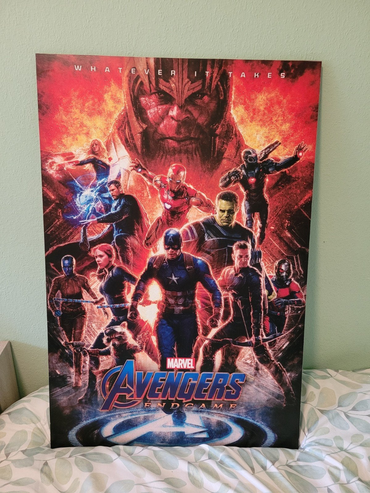 Marvel Avengers Endgame Bord, Ophalen, Zo goed als nieuw, Foto of Poster, 75 – 100