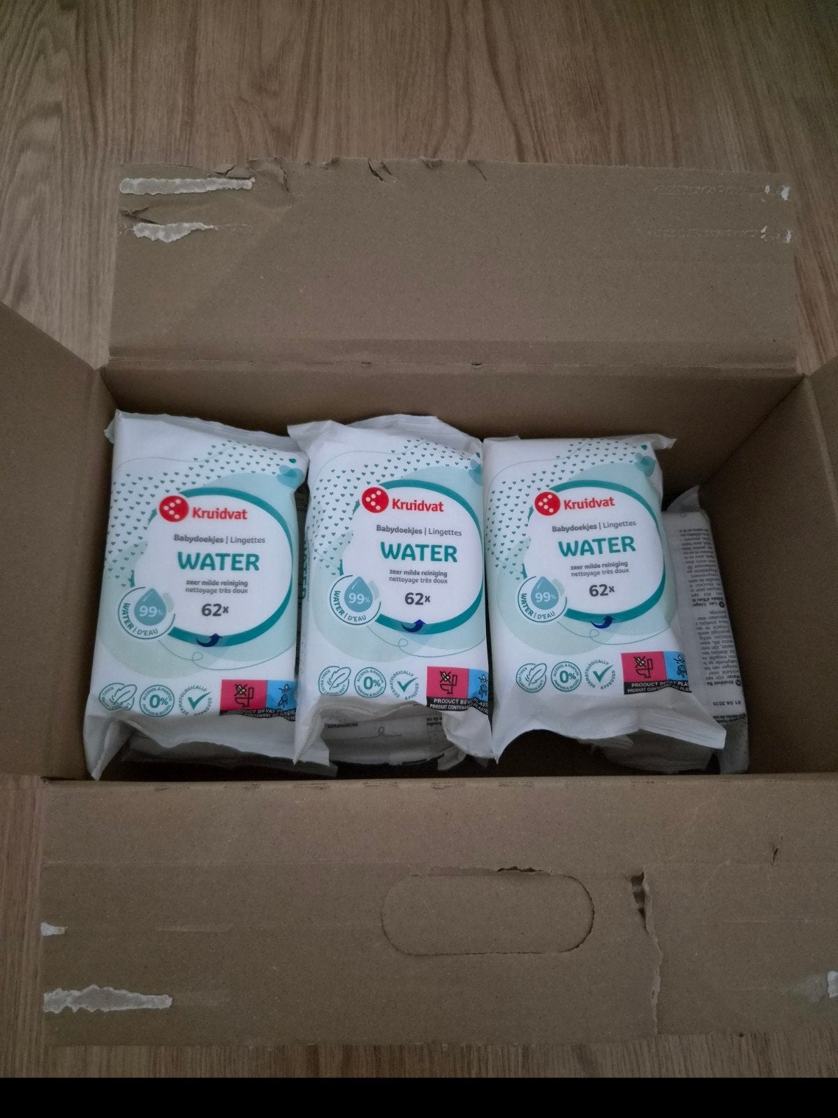 8x babydoekjes water, Ophalen, Nieuw, Overige typen
