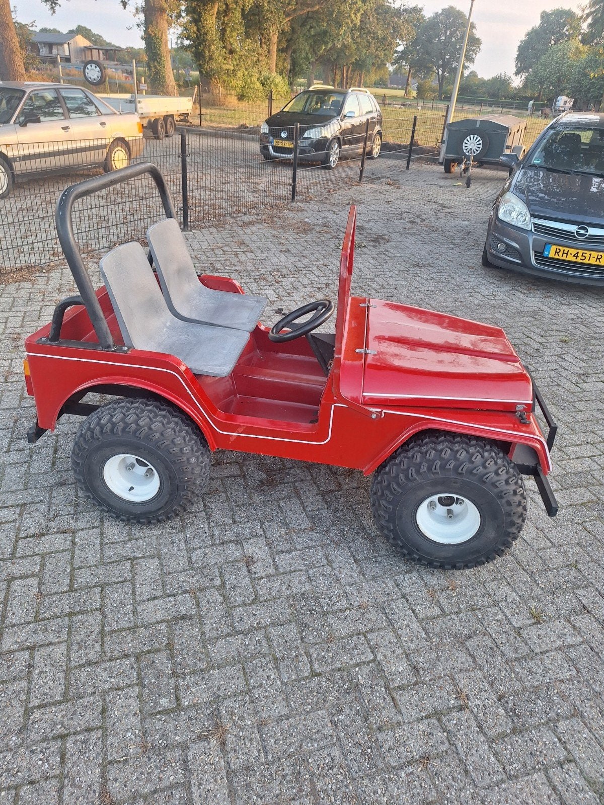 Willy Jeep Mini Jeep Automotor honda gx 160cc 5.5 kw
Merk: W, Motoren, Gebruikt, ., Ophalen of Verzenden, .