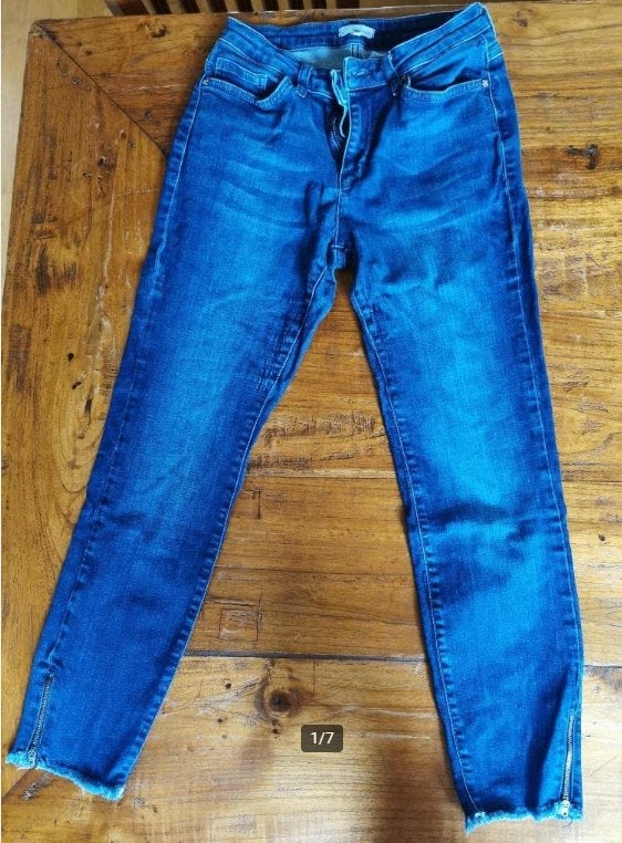 Didi donkerblauwe Spijkerbroek. Merk: Didi. Maat: 38., Kleding | Dames, Blauw, Didi, Ophalen of Verzenden, Zo goed als nieuw
