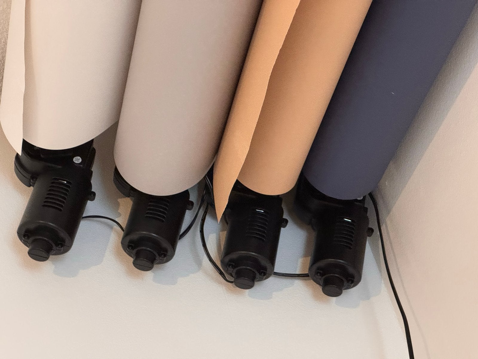 Fotostudio elektrisch ophangsysteem + achtergrond rollen, Audio, Tv en Foto, Fotografie | Fotostudio en Toebehoren, Ophalen, Zo goed als nieuw
