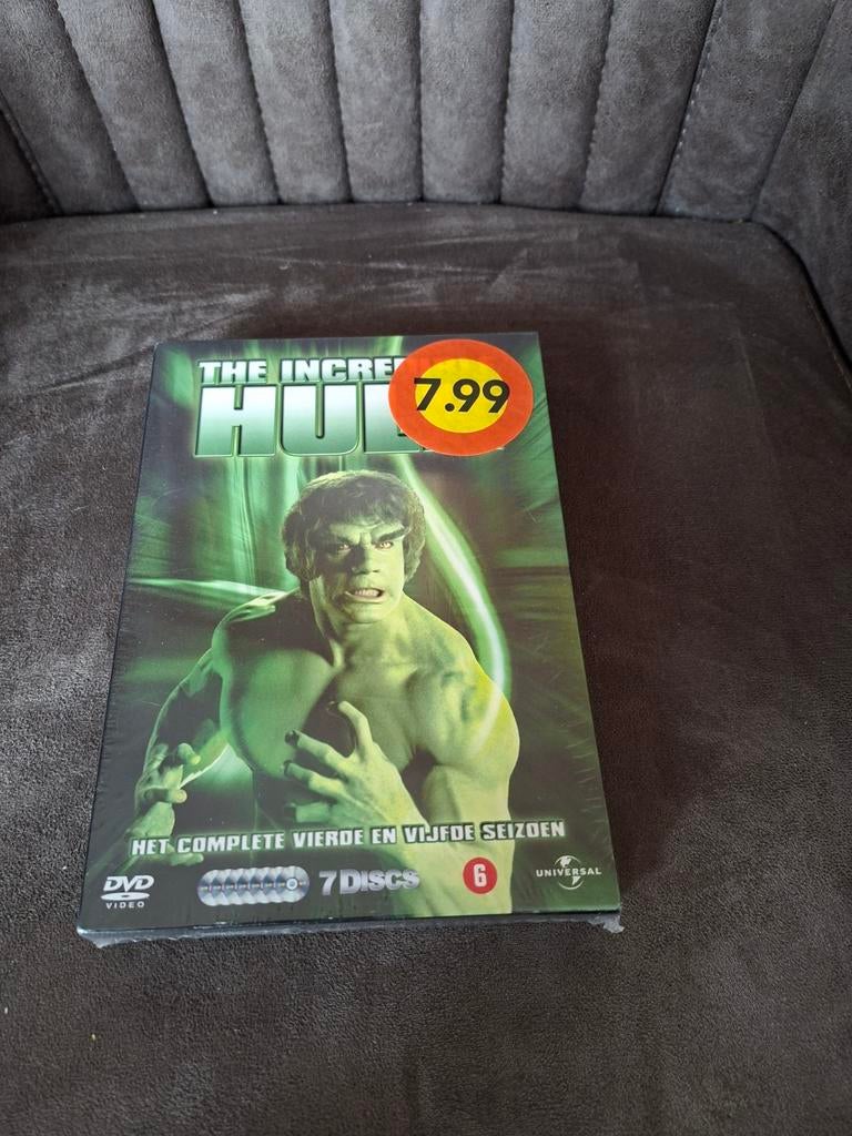 The Incredible Hulk - Seizoen 4 & 5 (DVD Boxset), Boxset, Ophalen of Verzenden, Vanaf 6 jaar, Actie en Avontuur